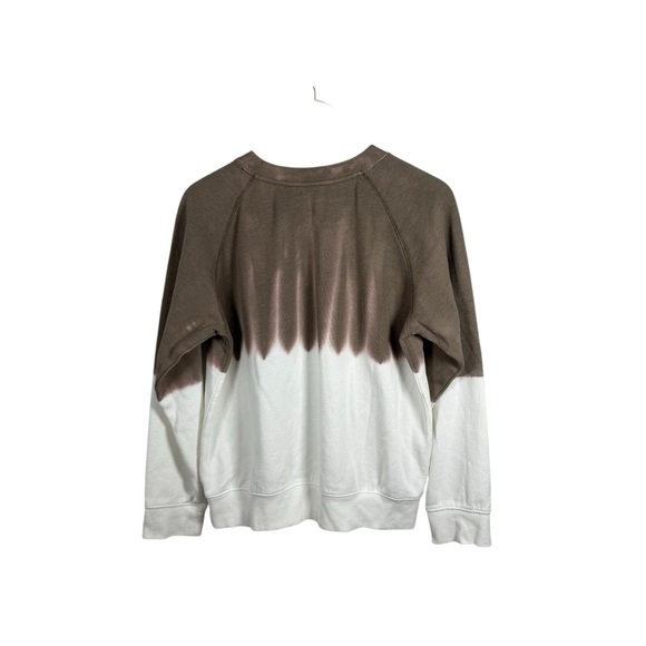 Richer Poorer Women’s Tie Die Crew Neck Sweatshirt Brown/White M - Picture 9 of 9
